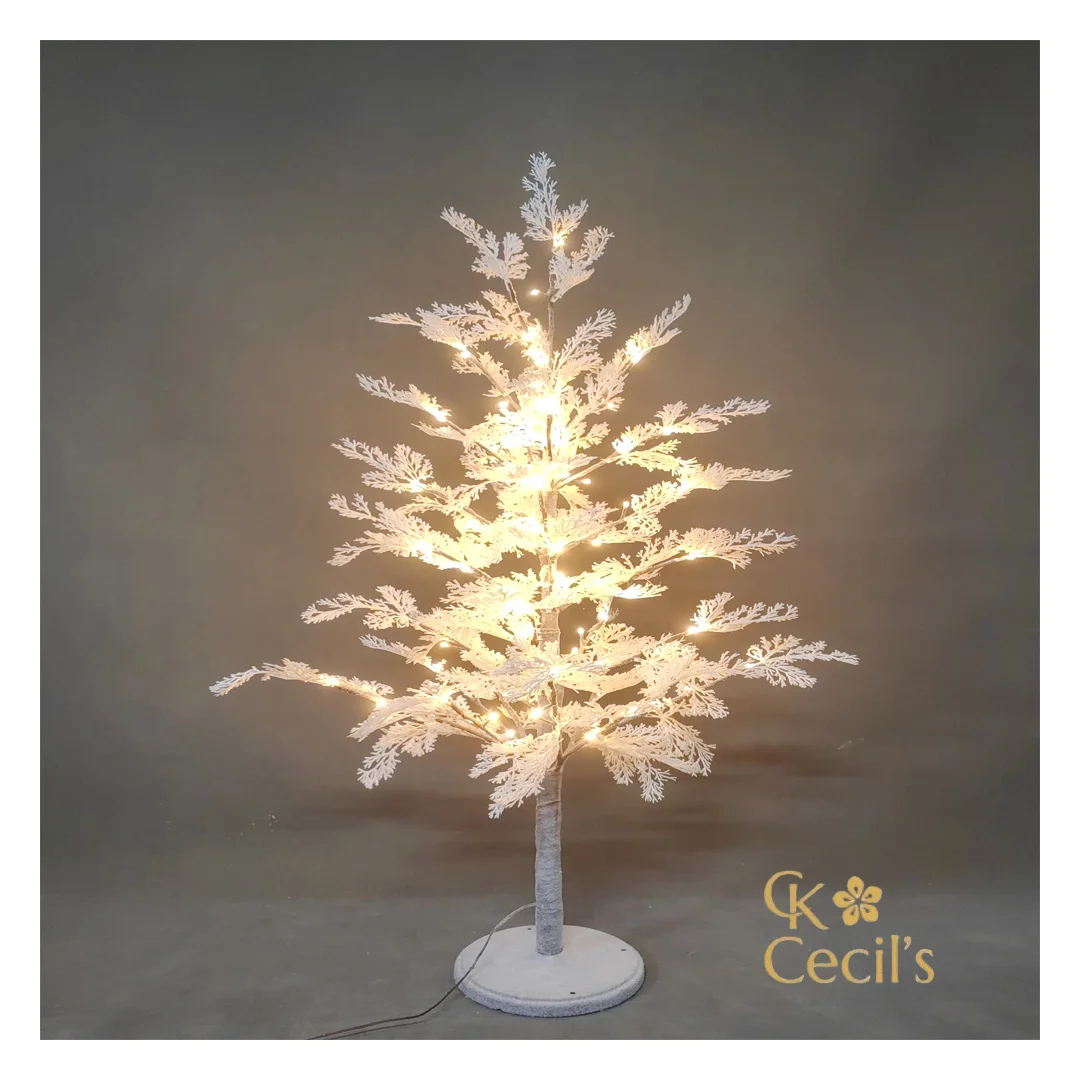 Arbol LED nevado 1.20MTS