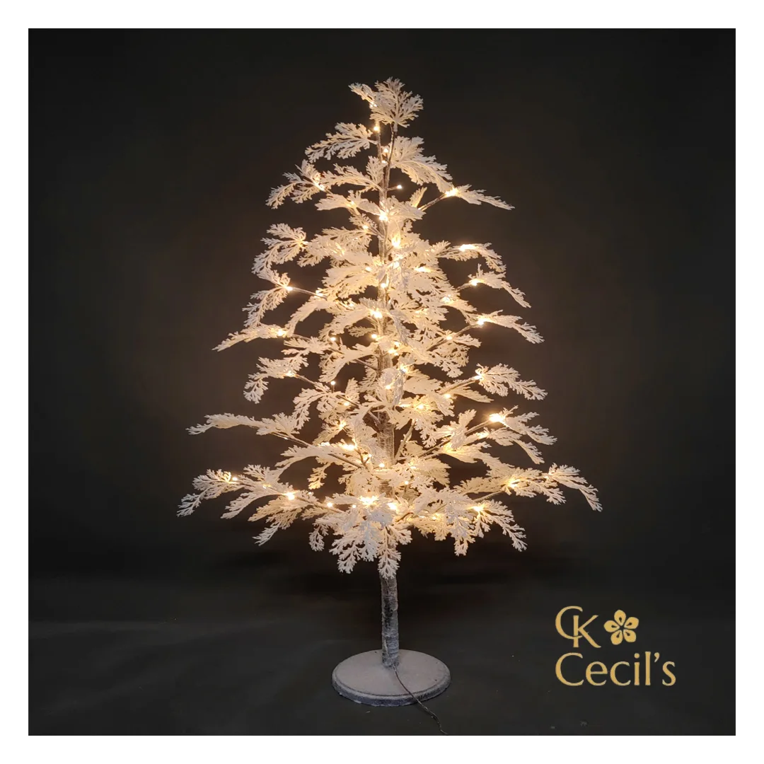Arbol LED nevado 1.50MTS