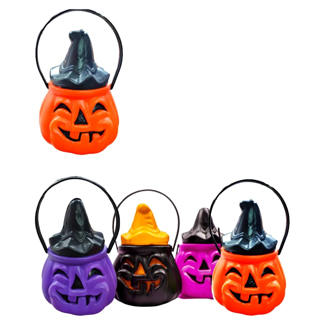 Caramelera calabaza con sombrero